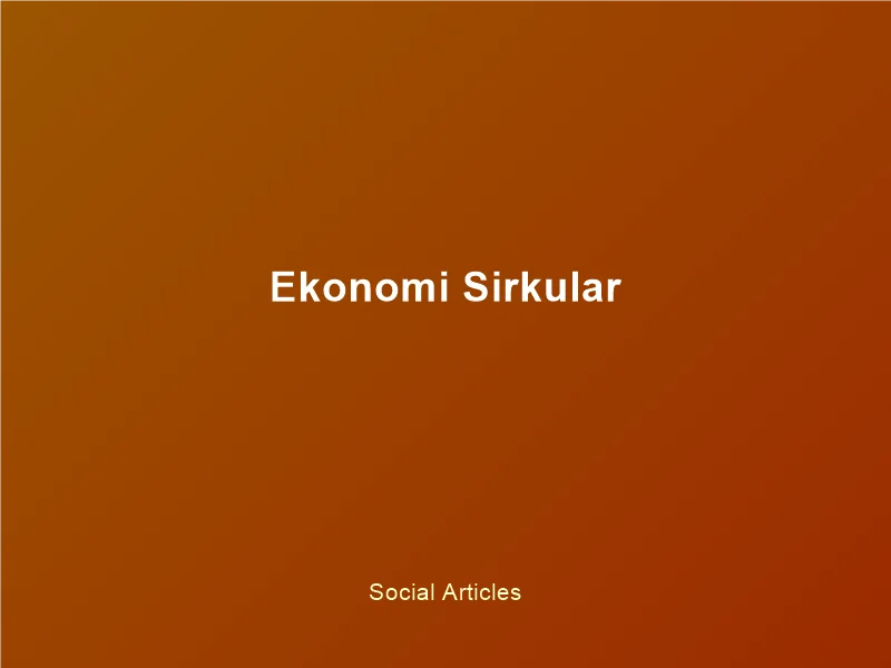 Ekonomi Sirkular