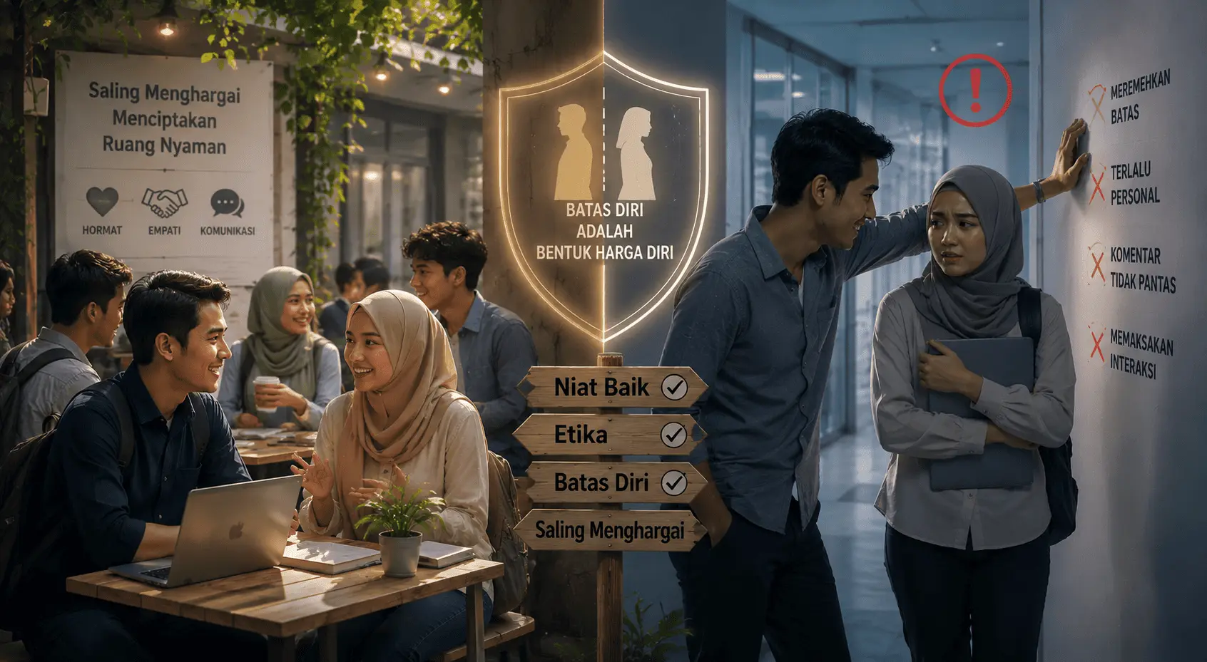 Keramahan Batas Diri